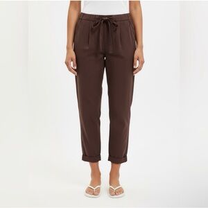 NWT TAHARI Coffee Bean Brown Pants